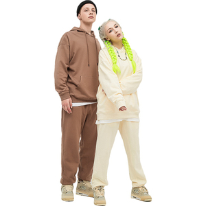 Conjunto de Sudadera con capucha y cremallera completa de gran tamaño con logotipo personalizado unisex Patrón estampado vintage lavado de talla grande para hombres - Product Image 4