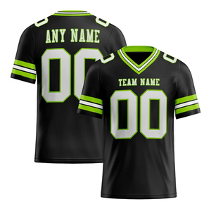 Hip Hop personalizado completamente sublimado hombres desgaste fútbol desgaste Jersey mejor sensación suave personalizado cuello costilla bordado Logo todas las tallas Jersey - Product Image 6