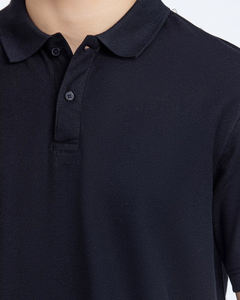 เสื้อโปโลแขนสั้นเข้ารูปสำหรับผู้ชายเสื้อโปโลมีกระดุมเสื้อกอล์ฟลำลองเสื้อยืดคลาสสิกขายดีผ้าแห้งเร็ว - Product Image 2