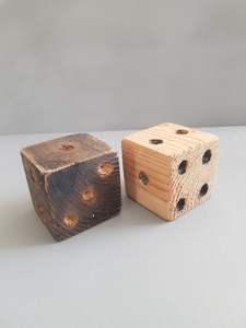 Dados de Madera Natural para Juegos de Mesa, Noches de Fiesta y Entretenimiento de Mesa - Product Image 4