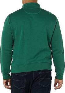 Sweat-shirt en coton décontracté à demi-zip, coupe classique, de haute qualité, avec logo personnalisé brodé, impression graphique, hiver, uni, teinture écologique - Product Image 6