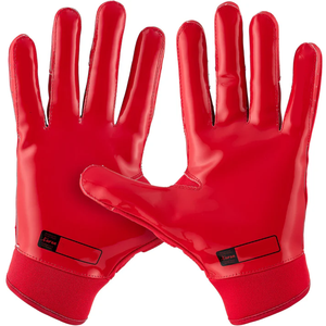 Gants de sécurité jaunes en tissu polyester imprimé 2026 pour uniforme de football américain, haute qualité, logo personnalisé, antistatique - Product Image 3