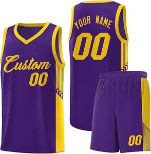 Vêtements de basket-ball en polyester respirant avec impression par transfert thermique - Product Image 4