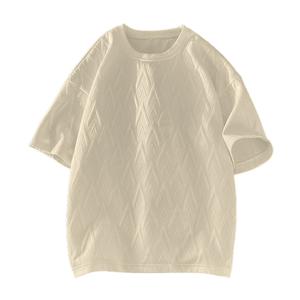 Haute qualité 100% coton uni blanc impression personnalisée graphique t-shirts pour hommes surdimensionné hommes vêtements t-shirts - Product Image 4