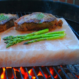 Piastra Rettangolare per Cottura in Sale Rosa dell'Himalaya Naturale 30x20x4 cm 5 kg Prodotta in Pakistan per Cucina all'Aperto - Product Image 4