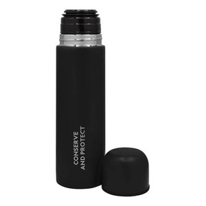Thermos a Forma di Proiettile Nat Geo 500ml in Acciaio Inossidabile Nero Opaco - Product Image 3