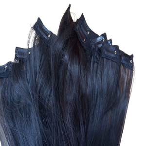 ผมต่อแบบคลิปอินเรมี่เกรดแบบคลิปผมตรงยาวนุ่มลื่นผลิตจาก100% - Product Image 1