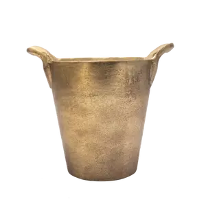 Enfriador de champán galvanizado de alta calidad, cubo de hielo de cerveza con soporte de Metal de hierro y bañeras de vino para bares y clubes nocturnos - Product Image 3