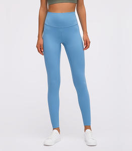 Leggings de yoga pour femmes, taille haute, moulants, tricotés, doux, extensibles, compressifs, séchage rapide, respirants, protection UV, vêtements de sport - Product Image 1