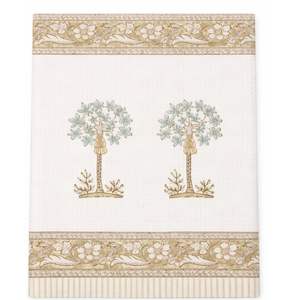 Serviettes gaufrées en coton naturel de qualité supérieure, imprimées à la main à Jaipur, design bohème, pour usage domestique, hôtelier et commercial, écologiques, fabriquées par des artisans indiens. - Product Image 1