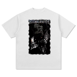 Camiseta Unisex de gran tamaño de peso pesado de alta calidad con logotipo personalizado DTG estampado algodón grueso tejido sólido EE. UU./UE tallas para hombres y mujeres - Product Image 1