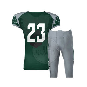 Uniforme de football américain à manches courtes de grande taille à la mode Spandex/Polyester Nom de l'équipe personnalisé Vente en gros Pakistan - Product Image 4