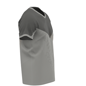 Camiseta Deportiva con Diseño de Panel, Venta al por Mayor, Logotipo OEM, Algodón Liso, Talla Americana, Cuello en V, para Hombre, Alta Calidad, 100% Personalizable con Impresión - Product Image 3