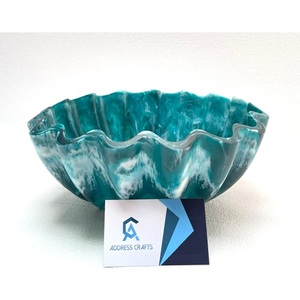 ถ้วยใส่ผลไม้ทำจากยางเรซินแบบหมุนงาช้างเป็นมิตรต่อสิ่งแวดล้อมเครื่องใช้บนโต๊ะอาหารถ้วยเสิร์ฟของตกแต่งโต๊ะเครื่องใช้บนโต๊ะอาหารทำจากเรซิน - Product Image 2