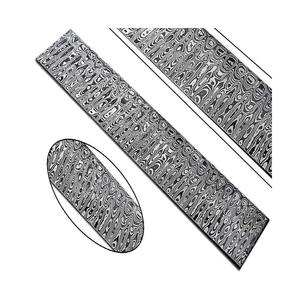 Barre en acier Damas personnalisable pour couteaux industriels DIY avec support OEM - Product Image 1