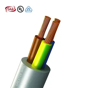 Australischer Standard flexibles Kabel RVV 2 3 4 Kern mehrkern flexibles Kupferdraht PVC isoliert H05VV-F 3×4mm2