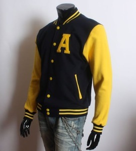 OEM Custom High Quality Chenille Embroidery Patch Letterman Jacket Varsity Jacket Vintage <b>Applique</b> Baseball Jackets for Men - Product Image 3