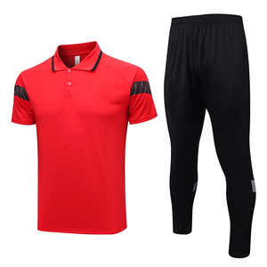 Wholesales Custom High Quality Sweatsuits <b>Plain</b> <b>Tracksuits</b> Football Training Suit - Product Image 2