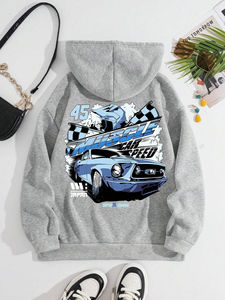 Sweat-shirts à capuche pour hommes, vente chaude, hiver, 100% coton, décontracté, mode, manches régulières, col à capuche uni, fabrication en gros - Product Image 3