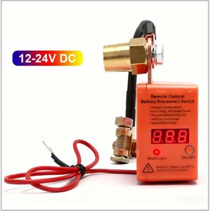 Interrupteur de déconnexion de batterie <span class=keywords><strong>12V</strong></span> 24V avec télécommande, faible courant de veille et arrêt automatique - Product Image 4