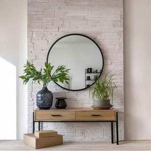 Cao trong nhu cầu Made in Ấn Độ phòng ngủ Dressing gương thiết kế vòng khung kim loại Ấn Độ xuất khẩu với chất lượng cao - Product Image 4