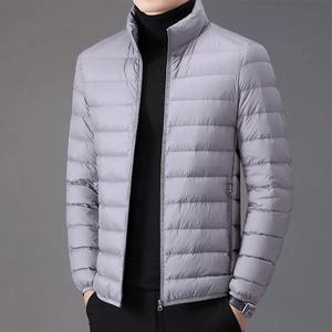 Oem vestes d'uniforme d'entreprise chaud brodé sur mesure manteaux d'hiver en duvet pour hommes veste matelassée en duvet matelassée de haute qualité - Product Image 4