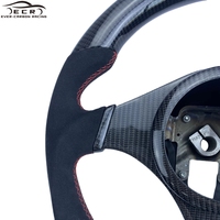 Ever-Volante de fibra de carbono para coche Mitsubishi Lancer EVO 9, accesorio para automóvil de carreras, personalizado, ECR