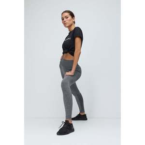 Leggings en Chiffon de Compression Sans Couture à Taille Moyenne, Style Casual et Élégant - Product Image 2