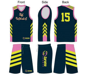 Vente en gros de maillots de basket-ball personnalisés réversibles sublimés les plus récents, uniformes de basket-ball bon marché, - Product Image 4