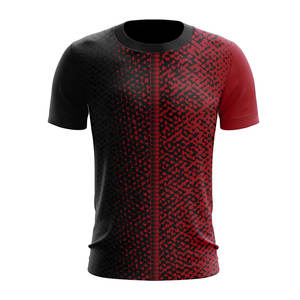 Camiseta de sublimación personalizada transpirable de moda para hombre, suave, de secado rápido con patrón impreso, fabricada en Pakistán - Product Image 4