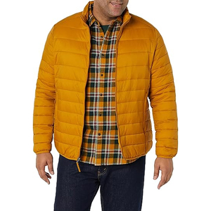 Vente en gros Veste longue bouffante d'hiver pour hommes Manteau à bulles utilitaire en laine avec fermeture éclair sur support personnalisé Manteaux pour hommes fabriqués dans la rue principale - Product Image 2