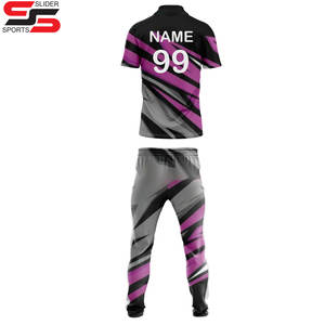 Kit de uniforme de Cricket personalizado, camisa de manga larga, camisa y pantalones, uniforme de Cricket sublimado, ropa de partido De Cricket personalizada - Product Image 2