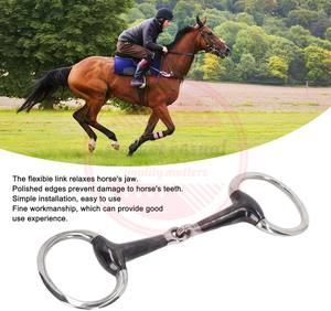 แหวนสเนฟเฟิลบิตส์ปรับแต่งขนาดได้และโลโก้วงแหวนสเตนเลสสตีลช่วยให้ปากม้าสวมใส่สบาย - Product Image 6