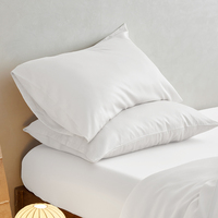 Vente en gros d'usine, draps de lit ajustés écologiques en fibre de bambou 100%, 300 fils, style moderne, toutes saisons, ensemble de literie