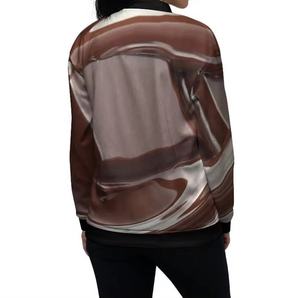 Veste en satin de qualité supérieure avec design à sublimation Vêtements d'extérieur imperméables de qualité supérieure Vêtements stylés - Product Image 1