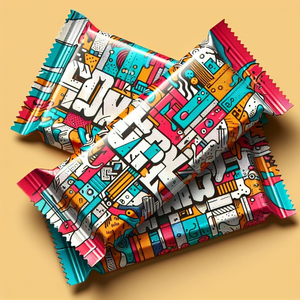 Custom logo <strong>Heat</strong> Seal Plastic Mylar Bags Rectangular 4g Foil <strong>Candy</strong> Pet Chocolate <strong>Bar</strong> Packaging