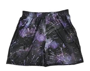 กางเกงขาสั้นผ้าตาข่ายเนื้อแข็งสำหรับผู้ชายกางเกงขาสั้นผ้าแคนวาสป้องกันรอยยับเป็นมิตรกับสิ่งแวดล้อมพิมพ์ลายดอกไม้แบบซับลิเมชันวิ่งเร็ว - Product Image 4