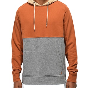 Ventes directes d'usine, sweats à capuche pour hommes, couleurs unies, tissu en molleton 100% coton, streetwear de haute qualité, coupe-vent et respirant - Product Image 1