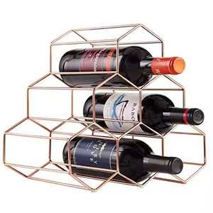 Unique Style <b>Cheap</b> Price Bottle Storage Metal <b>Wine</b> <b>Rack</b> Bottle Holder Tabletop for Home Restaurant Decorative Party <b>Wine</b> <b>Rack</b> - Product Image 6
