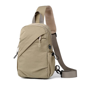 กระเป๋าสะพายข้างผู้ชายแบบครอสบอดี้ น้ำหนักเบา กันน้ำ ใช้ได้ทั้งสะพายไหล่และคาดอก เหมาะสำหรับเดินทางท่องเที่ยว ทำงาน เดินทางประจำวัน หรือปั่นจักรยาน - Product Image 4