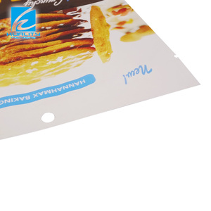 Maßgefertigter Lebensmittelechter Kunststoff-Standbeutel für <span class=keywords><strong>Snacks</strong></span>, Brezel, Kekse, Feuchtigkeitsbeständig, Heißversiegelbar, Wiederverschließbar mit Reißverschluss - Product Image 4