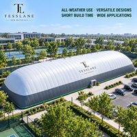 Dôme sportif intelligent pour environnement urbain, avec contrôle de pression intelligent, conception à portée libre, multisports, pour clubs sportifs commerciaux