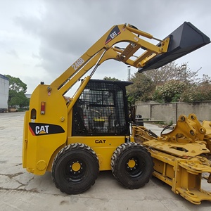 รถตักล้อยาง CAT 246B มือสอง ปี 2023 เครื่องยนต์ Caterpillar 75 กิโลวัตต์ รับน้ำหนักได้ 15 ตัน ปั๊มไฮดรอลิก HYDAC อะไหล่แท้ - Product Image 1
