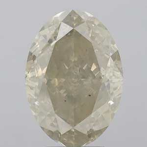 Diamante Ovalado Natural Premium de Color Verde Amarillento Marrón E99M9 7.04ct, Piedra Preciosa al por Mayor, Proveedor de Fábrica OEM - Product Image 2