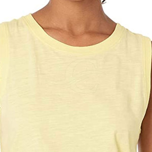 Camiseta Deportiva Informal para Mujer, Marca Privada, Transpirable, de Algodón/Bambú, Ropa Deportiva para Exteriores - Product Image 5