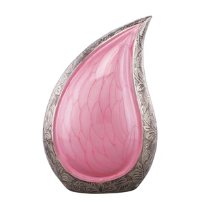 Nueva llegada urna conmemorativa dorada metálica para servicios de entierro, contenedor de recuerdo funerario duradero para cenizas humanas y de mascotas - Product Image 2