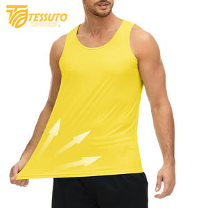 Camiseta sin mangas para hombre de punto de algodón transpirable 100% hecha a medida para gimnasio Fitness High Street Front Made Pakistán Servicio OEM disponible - Product Image 3