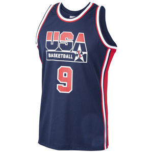 Maillot de basket-ball unisexe bleu marine USA personnalisé Spider-Man brodé taille XS imprimé logo motif vêtements de sport - Product Image 2