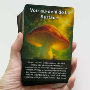 Sabiduría de los Hongos Tarot Francs: Elegante Baraja de Tarot, Artículos de Colección - Product Image 2