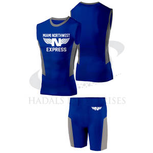 Vente en gros d'uniformes d'athlétisme de couleur unie derniers uniformes d'athlétisme - Product Image 2